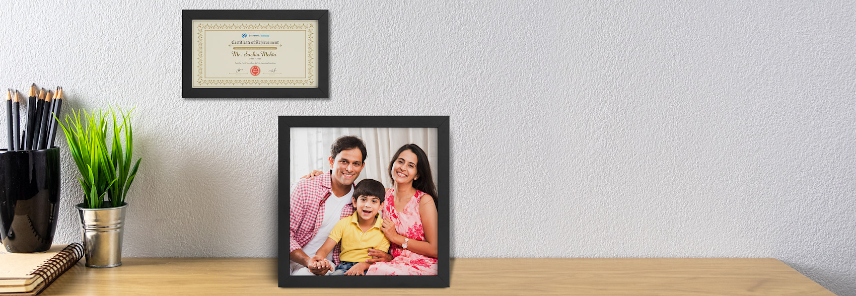 Personalized Photo with Frame, Picture Frame Online Vistaprint.in